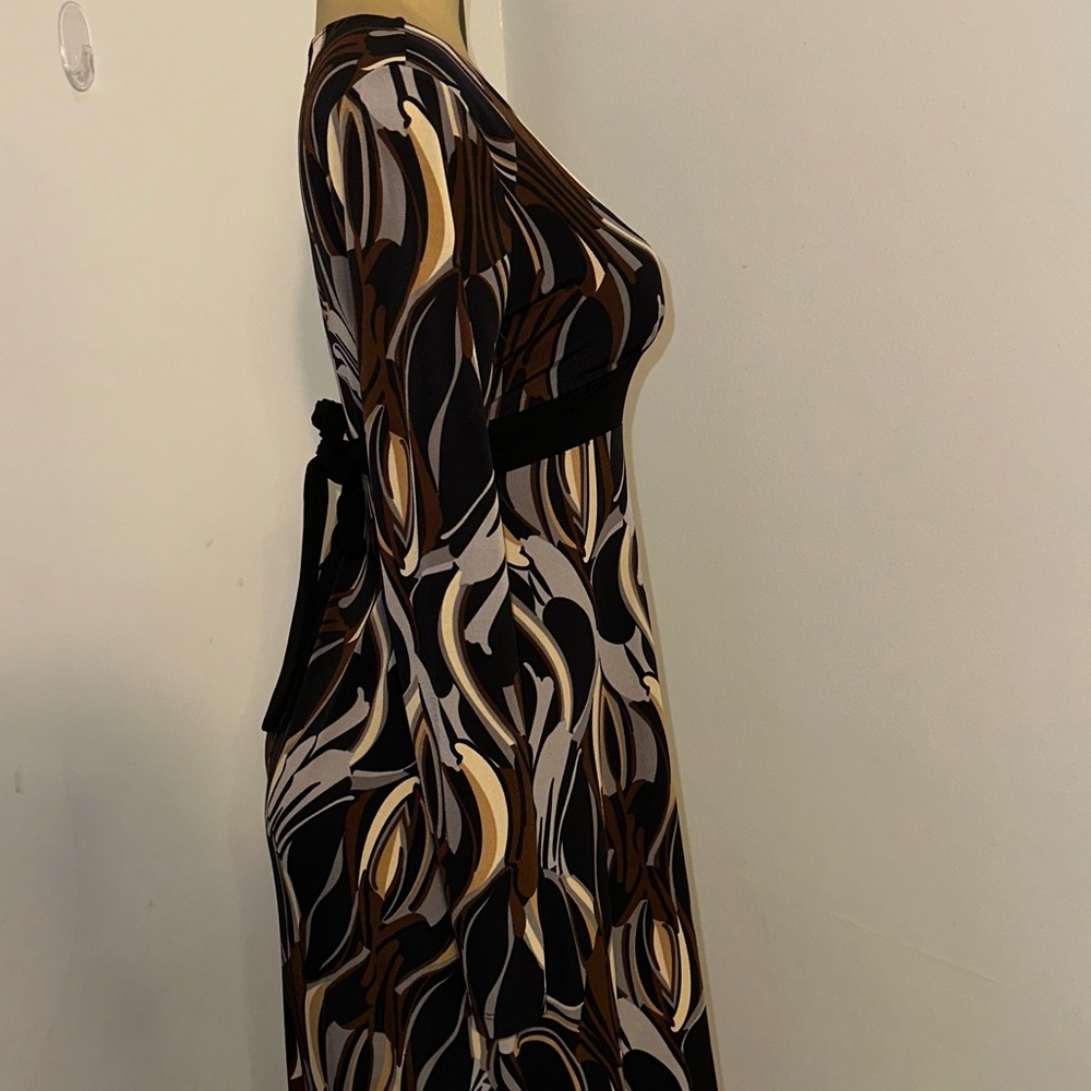 Blue papaya dress brown, grey, black, white - Picture 15 of 16